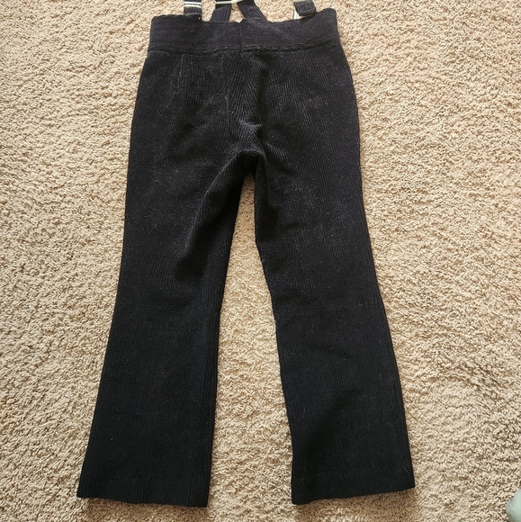 Vintage Feller Ski Pants Women's 6 Black Wool Winter Made In Austria Activewear - Picture 11 of 11